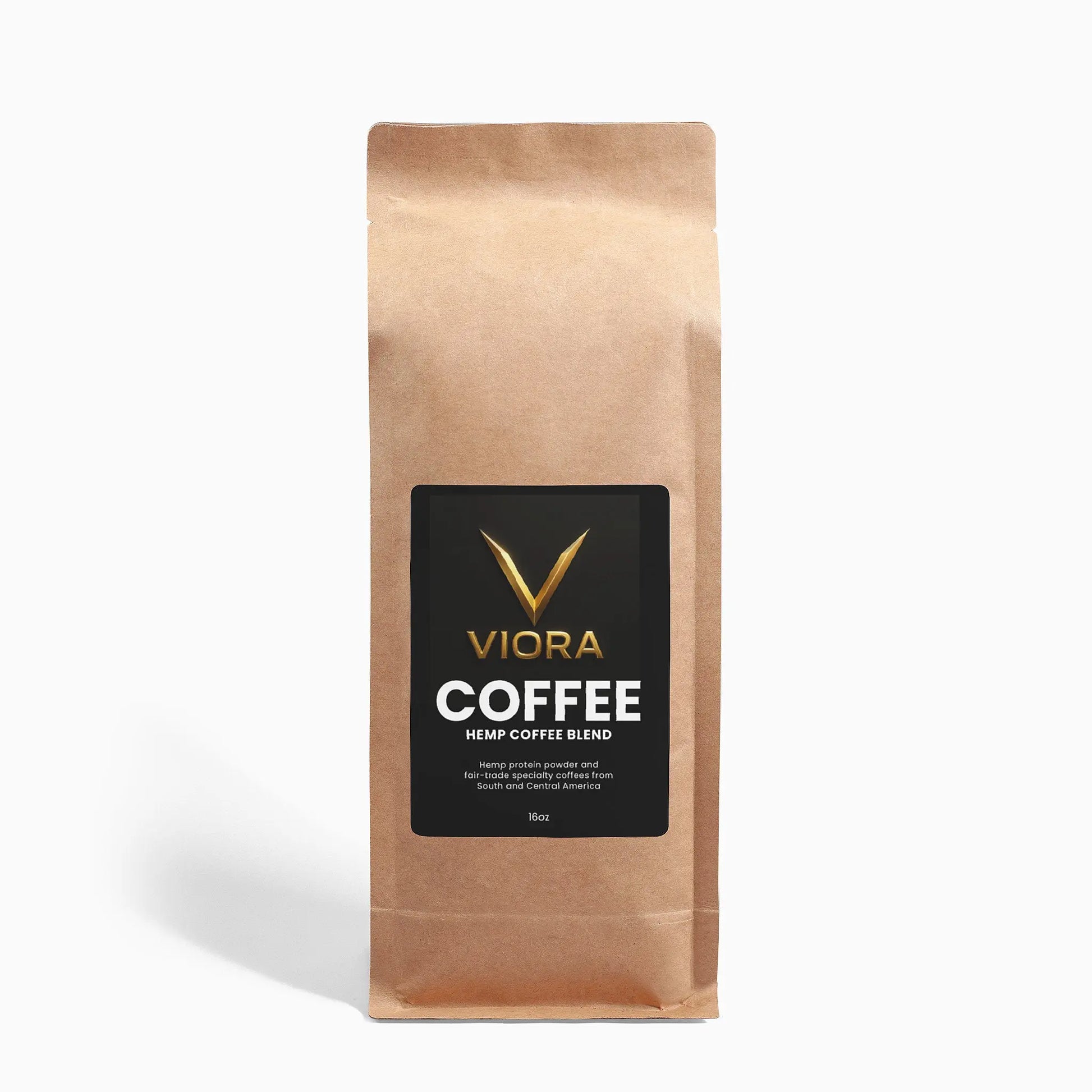 Hemp Coffee Blend - Medium Roast 16oz Viora Nutrition