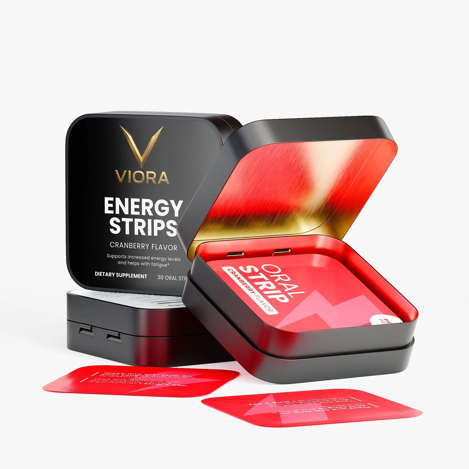 Instant Energy Boost with Energy Strips Viora Nutrition