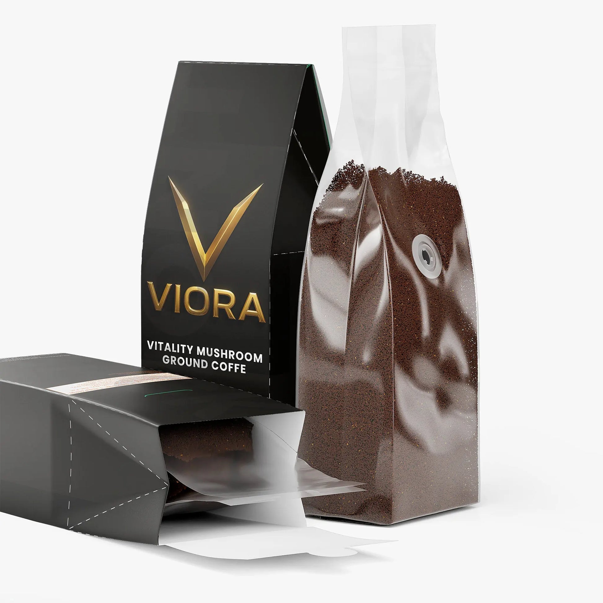 Vitality Mushroom Coffee (Medium Roast) Viora Nutrition