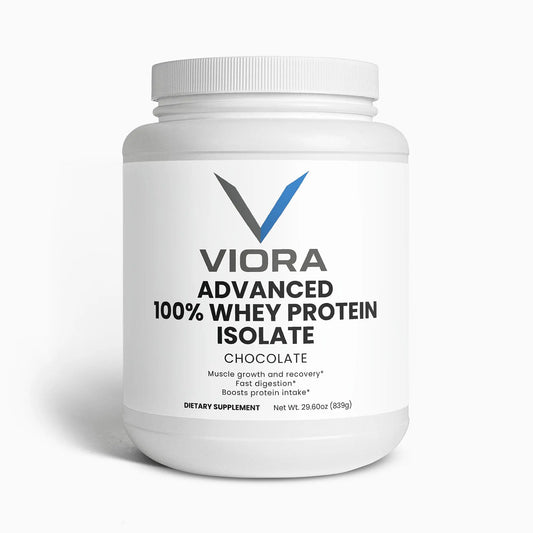 Advanced 100% Whey Protein Isolate (Chocolate) Viora Nutrition