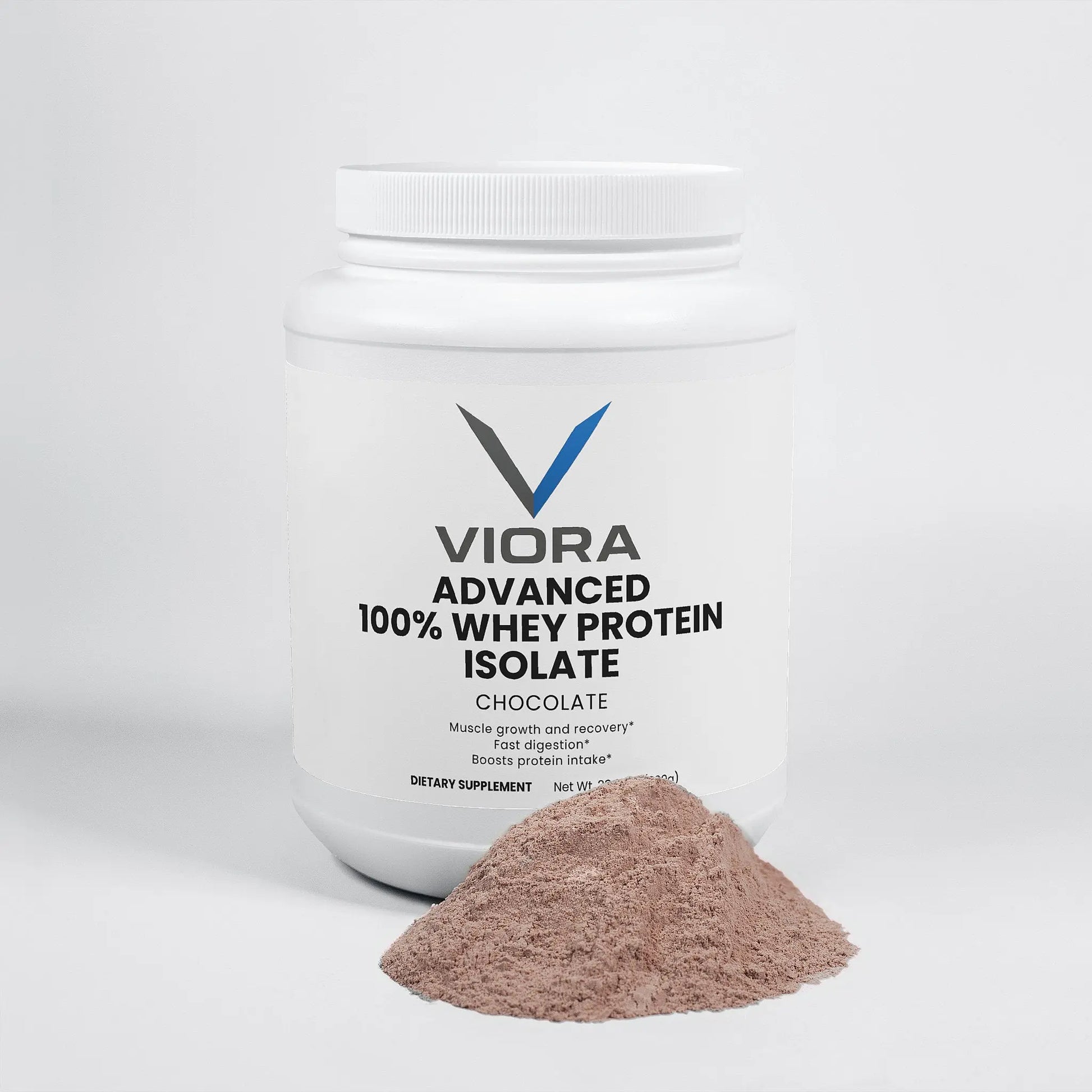 Advanced 100% Whey Protein Isolate (Chocolate) Viora Nutrition