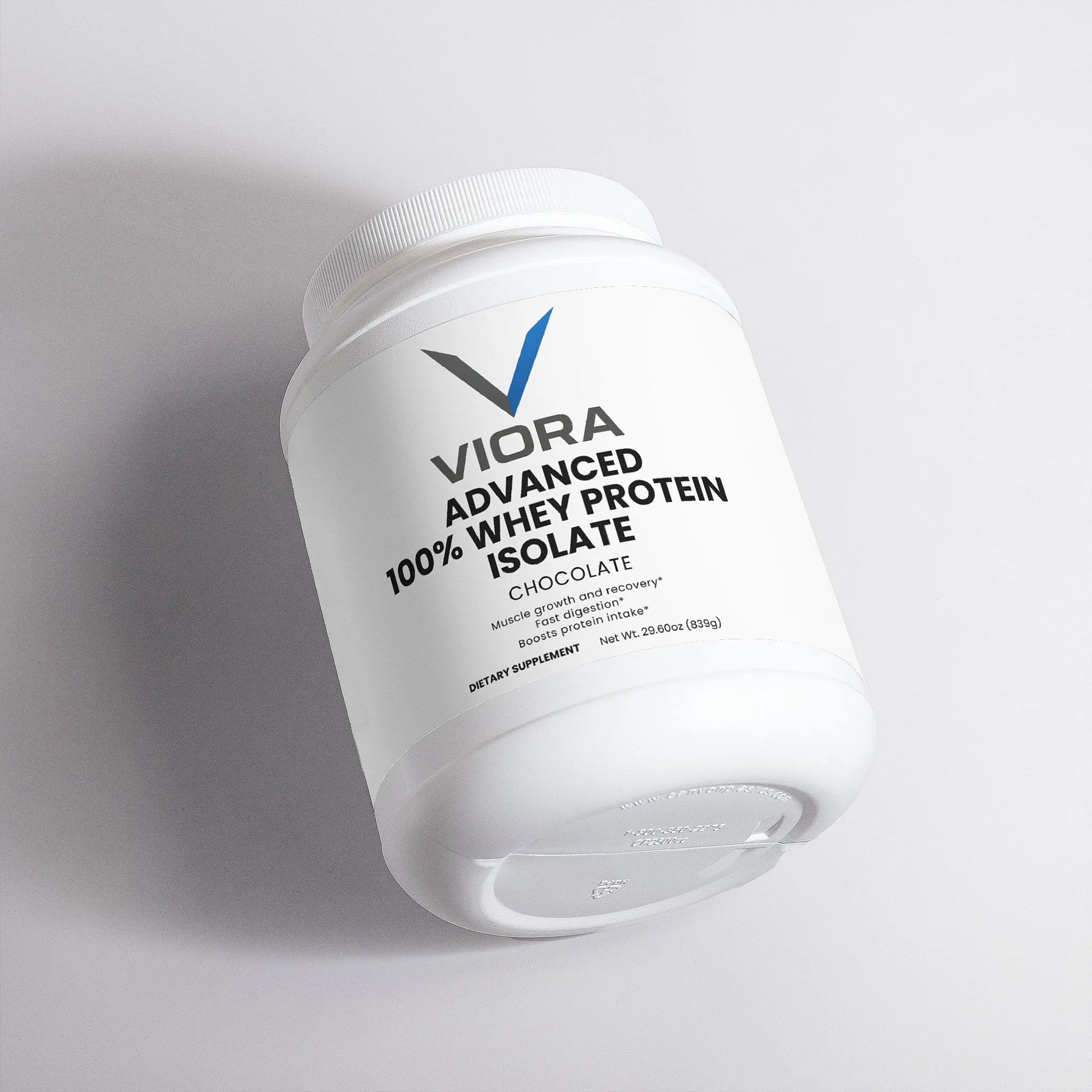 Advanced 100% Whey Protein Isolate (Chocolate) Viora Nutrition