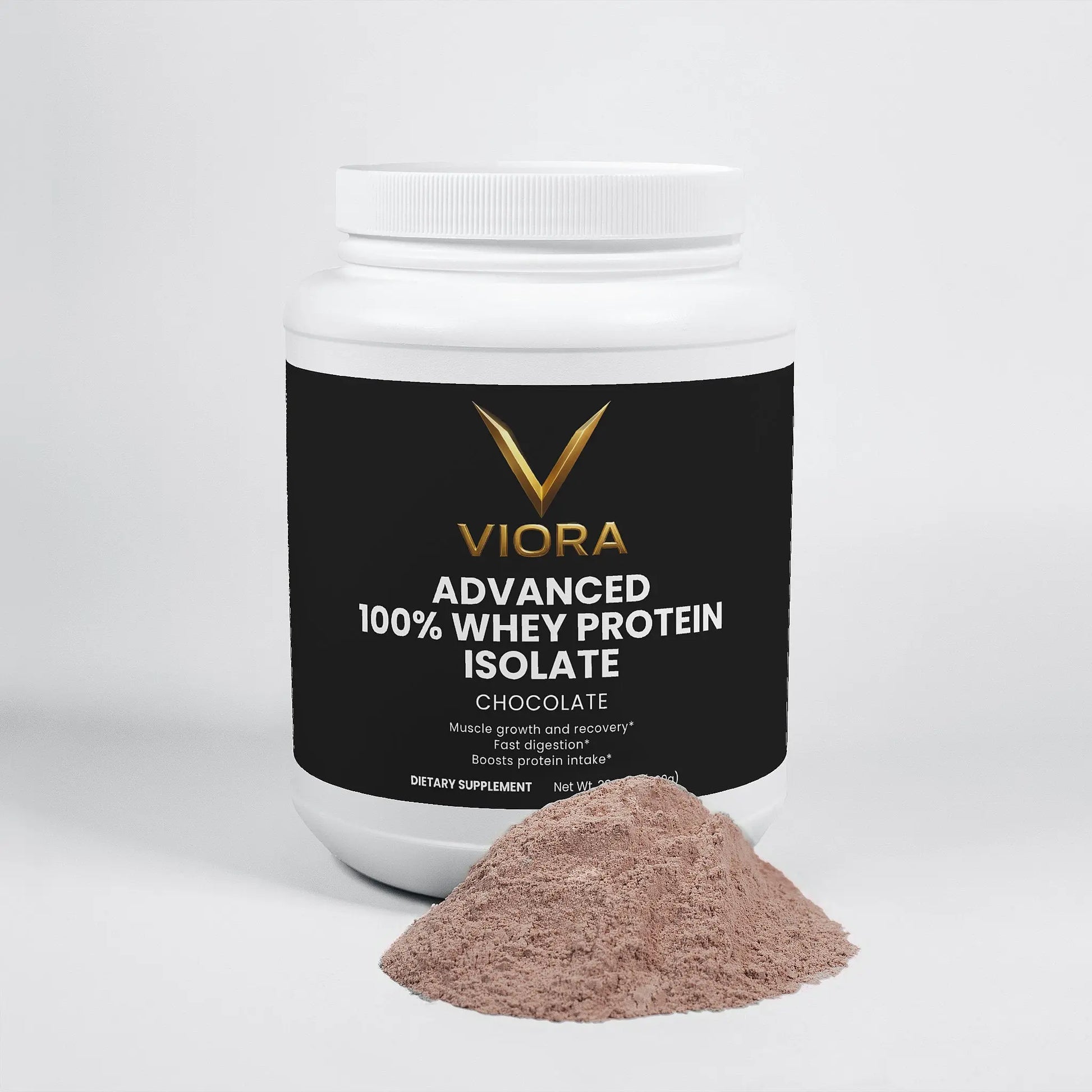 Advanced 100% Whey Protein Isolate (Chocolate) Viora Nutrition