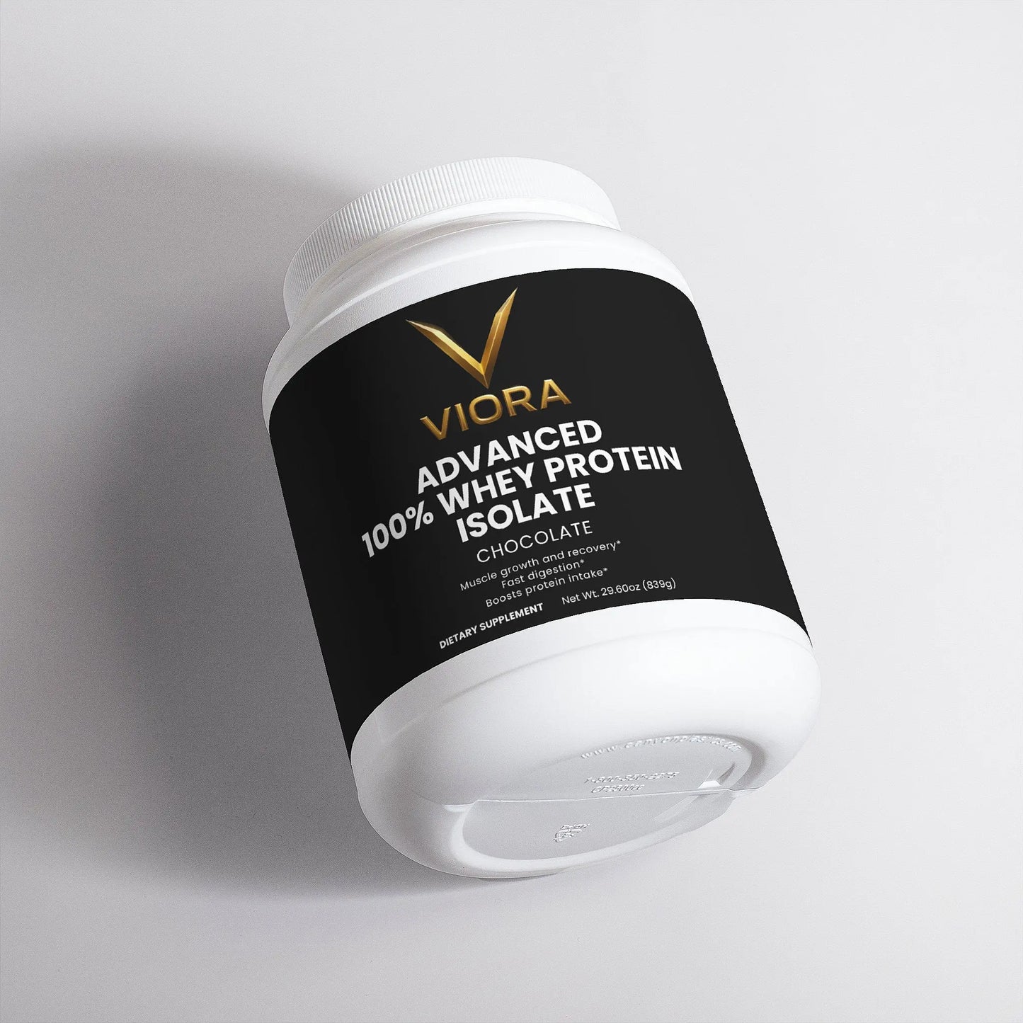 Advanced 100% Whey Protein Isolate (Chocolate) Viora Nutrition