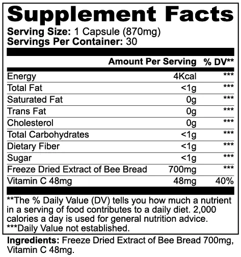 Bee Pearl Viora Nutrition