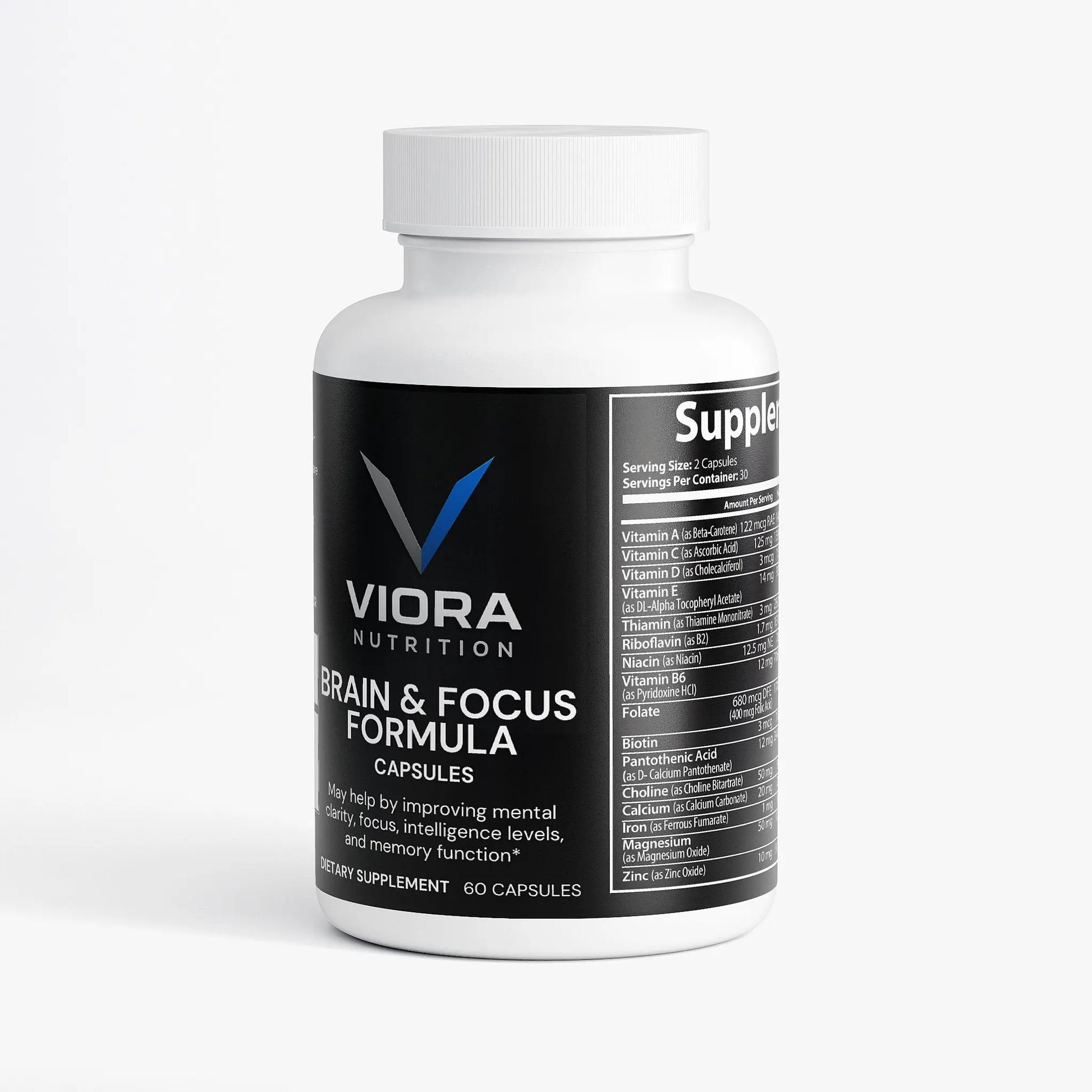 Brain & Focus Formula Viora Nutrition
