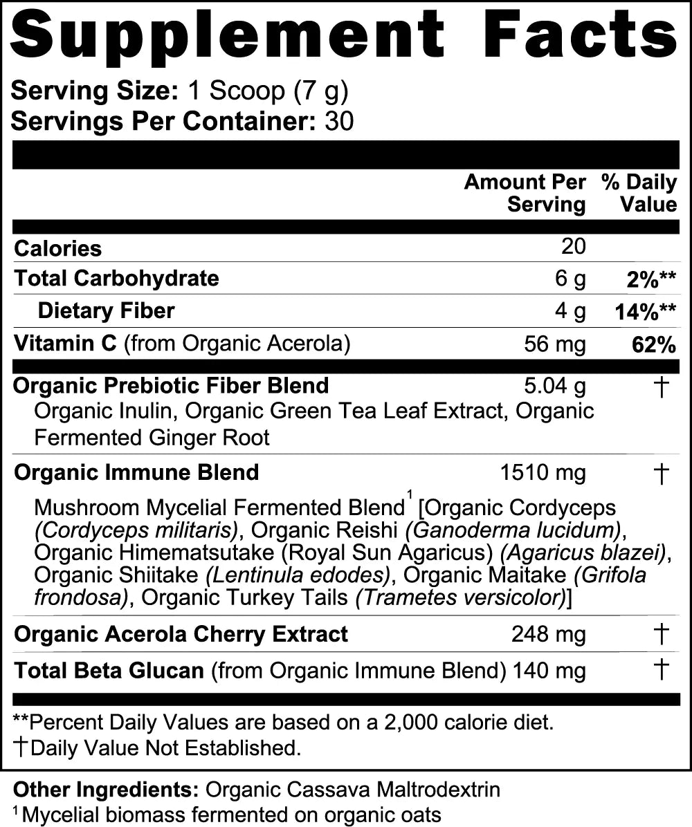 Fermented Mushroom Blend Viora Nutrition