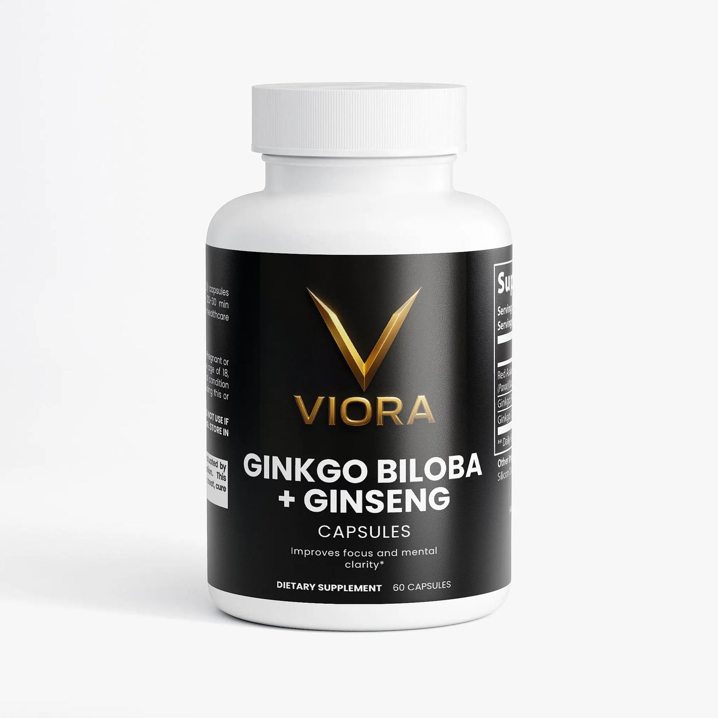 Ginkgo Biloba + Ginseng Viora Nutrition