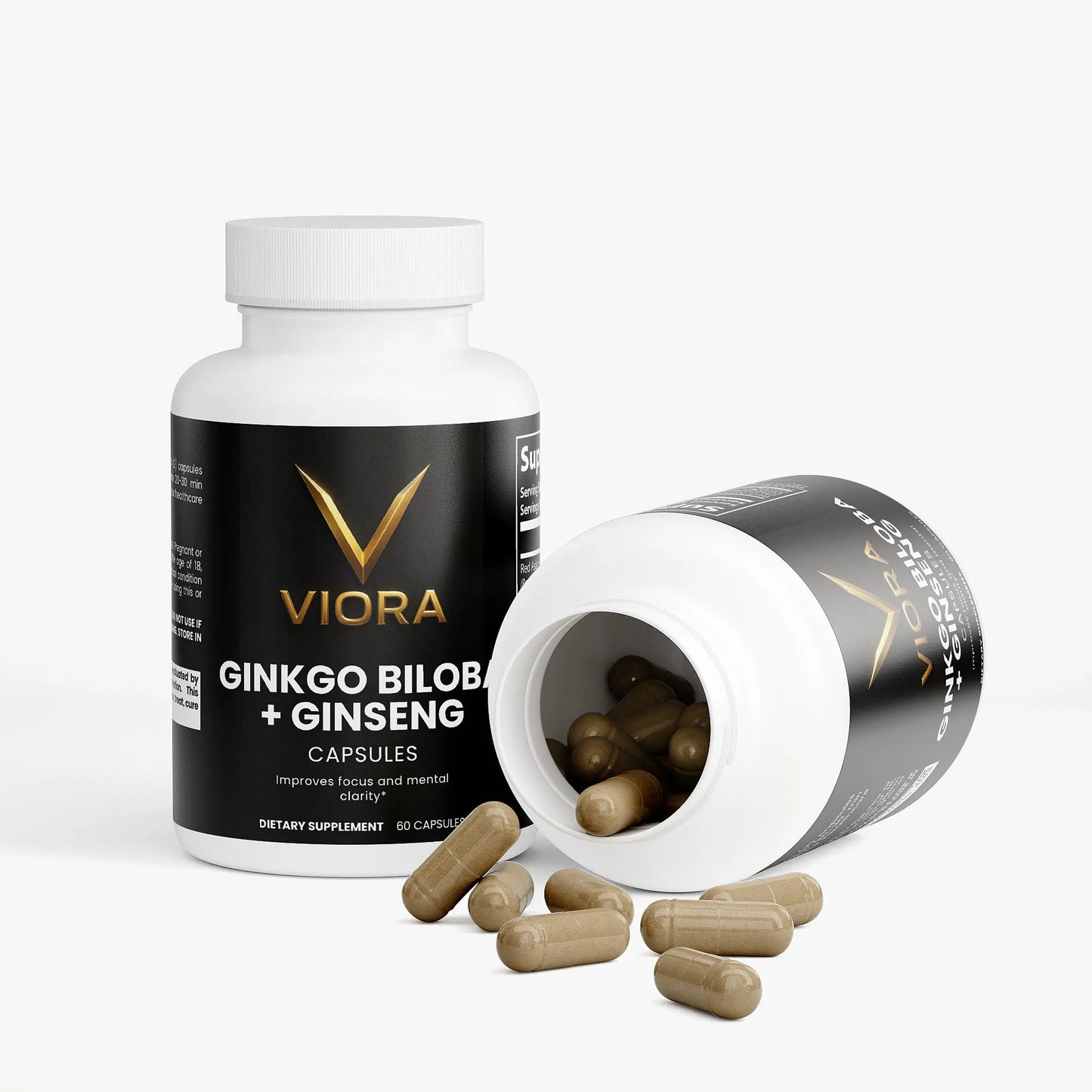 Ginkgo Biloba + Ginseng Viora Nutrition