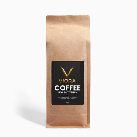 Hemp Coffee Blend - Medium Roast 16oz Viora Nutrition