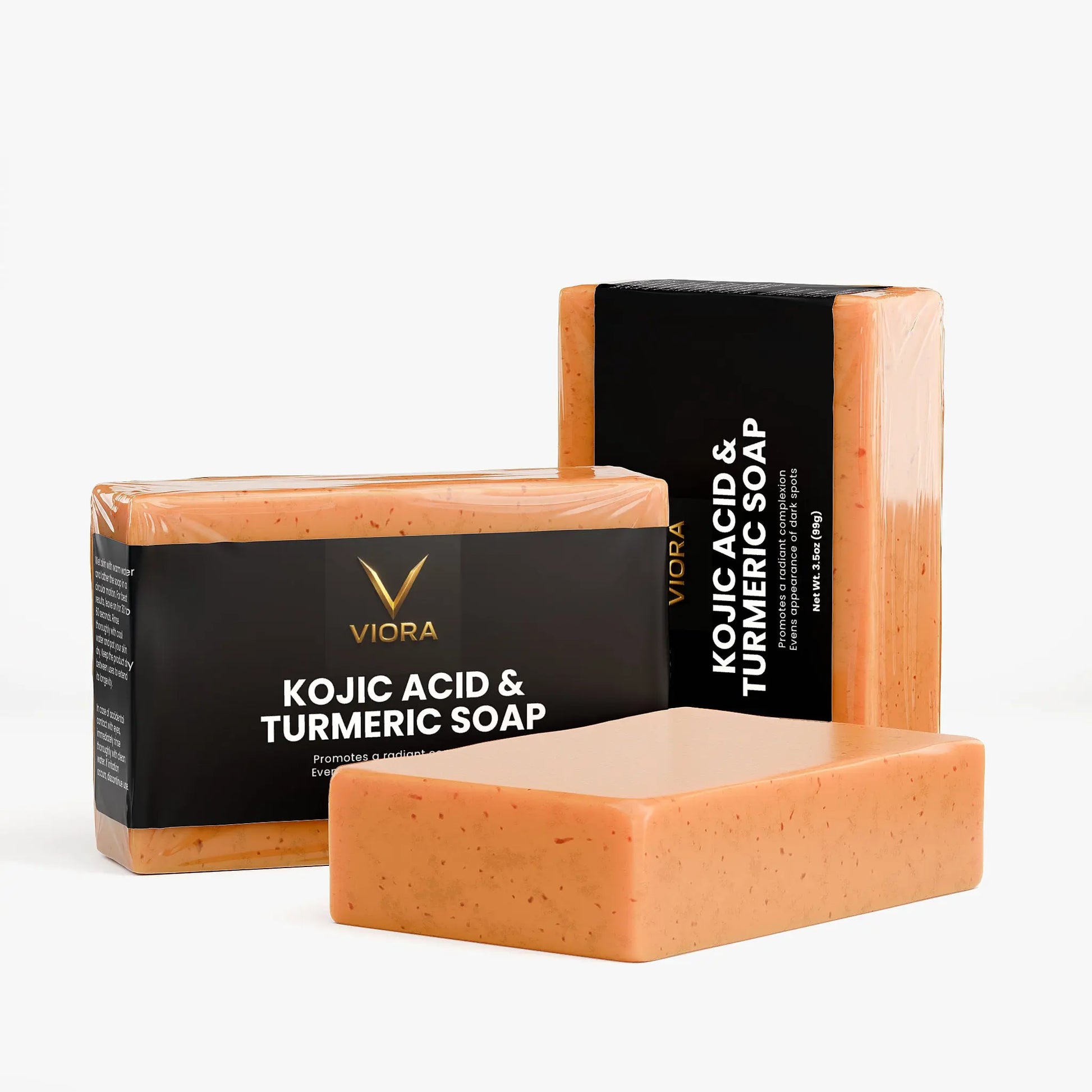Kojic Acid & Turmeric Soap Viora Nutrition