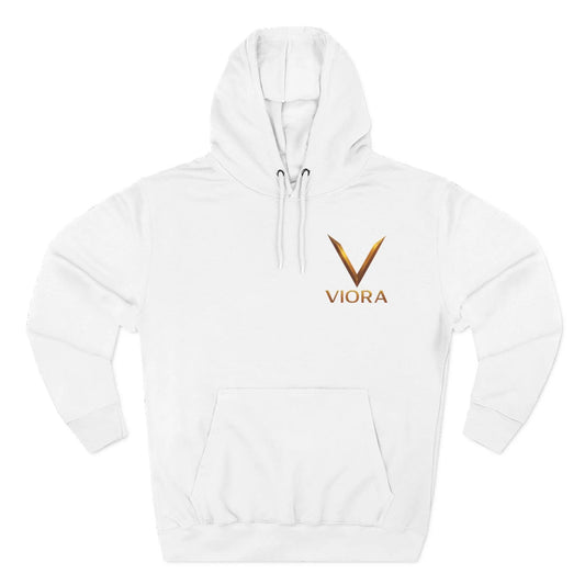 Three-Panel Fleece Hoodie Printify