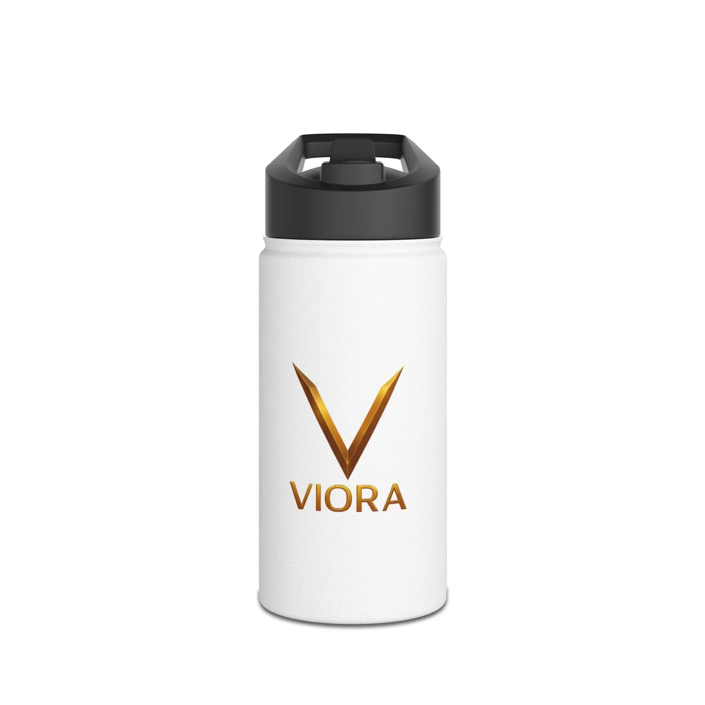 Viora Stainless Steel Water Bottle - Insulated Hydration Flask Printify