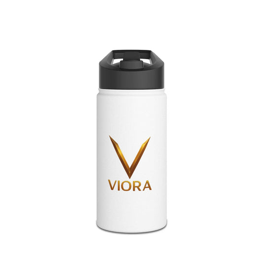 Viora Stainless Steel Water Bottle - Insulated Hydration Flask Printify