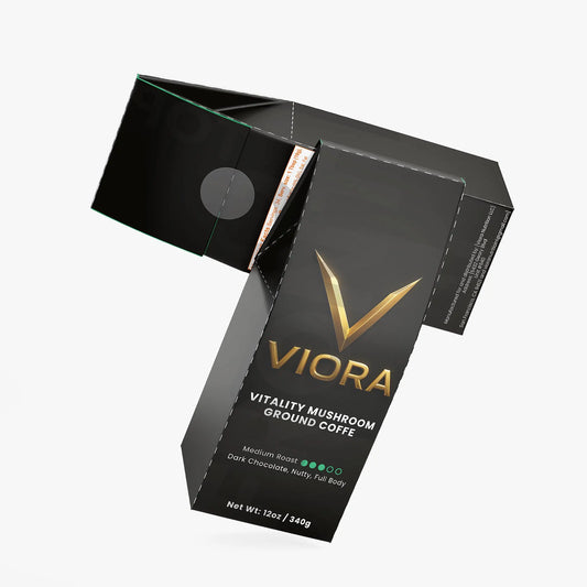 Vitality Mushroom Coffee (Medium Roast) Viora Nutrition
